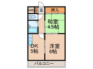 ブリリアンマンションの物件間取画像